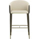 Kylin 41.75 inch Dillon Cream / Bravo Ash Barstool